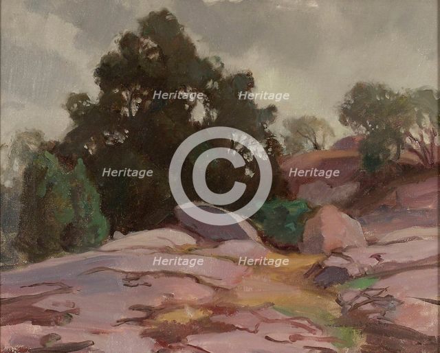 Rocky Landscape, 1937. Creator: Vilho Sjöström.