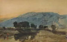 Rocky Landscape, Sunset 1923. Artist: John Sell Cotman