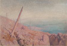 Rocky landscape, (Windthrow), early 20th century. Creator: Dezider Czölder
