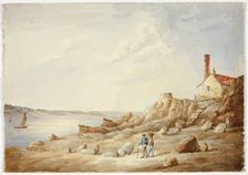 Rocky Shore, n.d. Creator: Elizabeth Murray