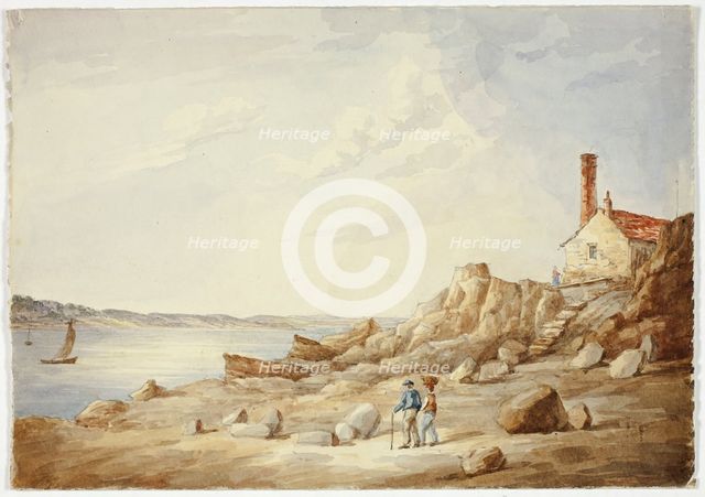 Rocky Shore, n.d. Creator: Elizabeth Murray.