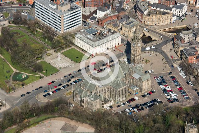 Rochdale Town Hall and Cenotaph, Rochdale, 2019. Creator: Historic England.