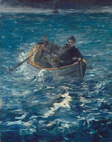 Rochefort's Escape, 1880-1881. Creator: Manet, Édouard (1832-1883)