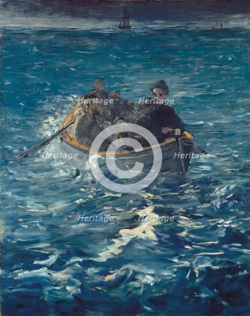 Rochefort's Escape, 1880-1881. Creator: Manet, Édouard (1832-1883).