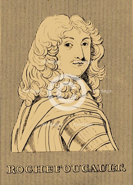 'Rochefoucault', (1613-1680), 1830. Creator: Unknown.