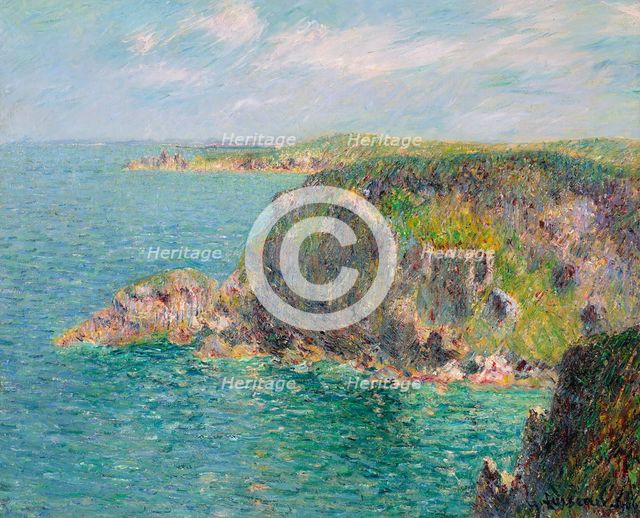 Rocher la Teignouse, Cap Fréhel, 1906. Creator: Loiseau, Gustave (1865-1935).