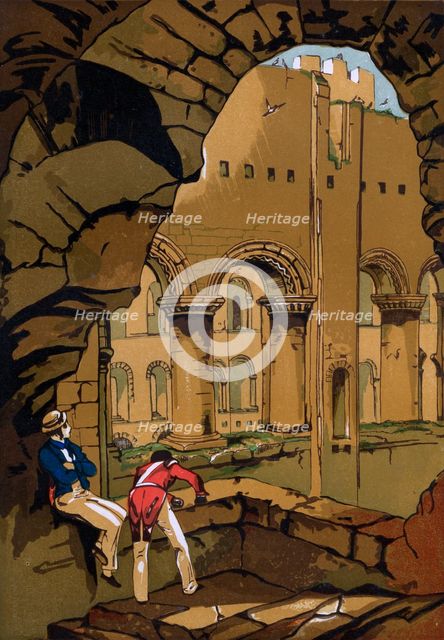 Rochester Castle, Kent, 19th century. Artist: Unknown