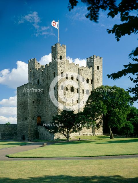 Rochester Castle, Kent, c2000s(?). Artist: Historic England Staff Photographer.