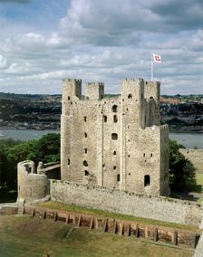 Rochester Castle, Kent, c2000s(?). Artist: Historic England Staff Photographer