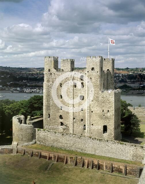 Rochester Castle, Kent, c2000s(?). Artist: Historic England Staff Photographer.