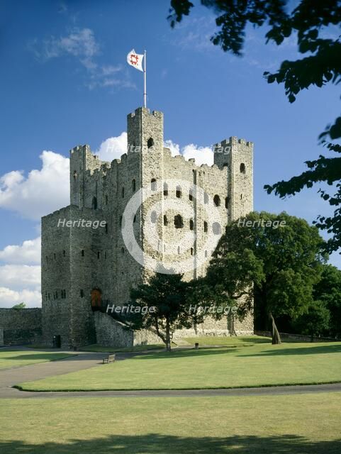 Rochester Castle, Kent, c2000s(?). Artist: Historic England Staff Photographer.