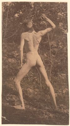Rock Thrower, c. 1883. Creator: Thomas Eakins