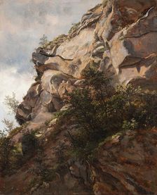 Rock at Berchtesgaden. Creator: Thomas Fearnley