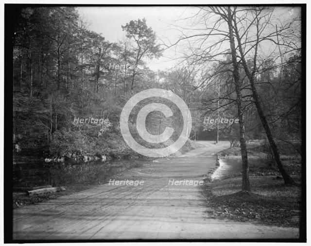 Rock Creek Park scenes, between 1910 and 1920. Creator: Harris & Ewing.