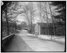 Rock Creek Park scenes: Pierce Mill, between 1910 and 1920. Creator: Harris & Ewing