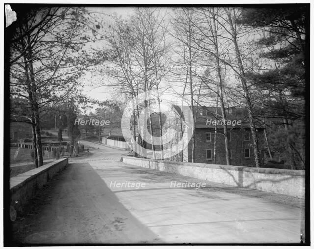 Rock Creek Park scenes: Pierce Mill, between 1910 and 1920. Creator: Harris & Ewing.