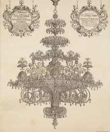 Rock Crystal Chandelier from the so-called White Peller's House [weiße Pellers..., ca. 1700-1720 . Creator: Johann Georg Puschner