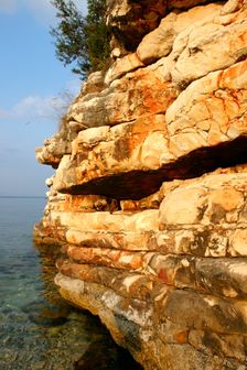 Rock Formations, Kefalonia, Greece. Creator: Peter Thompson