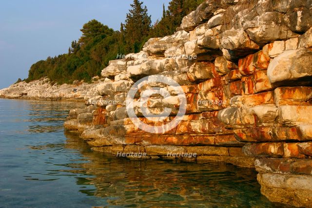 Rock Formations, Kefalonia, Greece Creator: Peter Thompson.