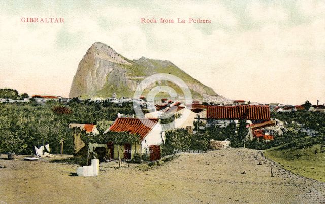 Rock from La Pedrera, Gibraltar, 20th Century. Artist: Unknown