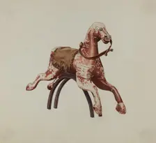 Rock Horse, 1935/1942. Creator: Henry Tomaszewski
