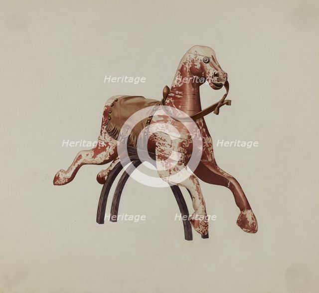 Rock Horse, 1935/1942. Creator: Henry Tomaszewski.