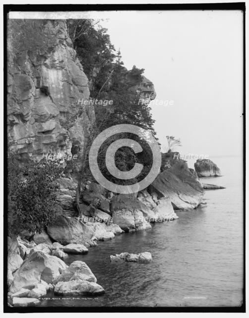 Rock Point, Burlington, Vt., between 1900 and 1906. Creator: Unknown.