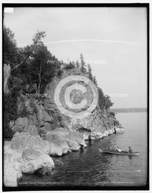 Rock Point, Burlington, Vt., between 1900 and 1906. Creator: Unknown.