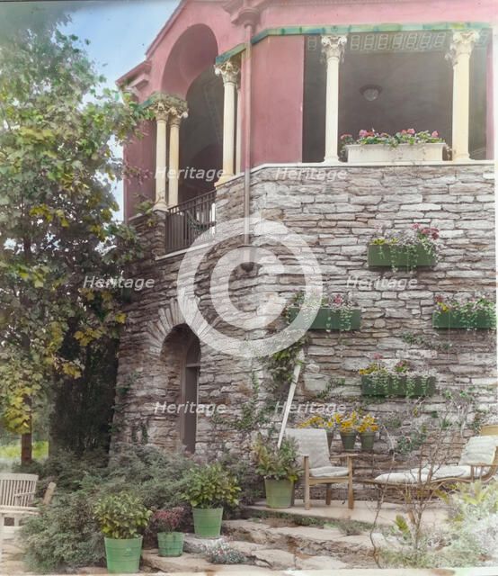 "Rock Rose," Edward K. Rowland house, 200 Pine Tree Road, Radnor, Pennsylvania, 1920. Creator: Frances Benjamin Johnston.