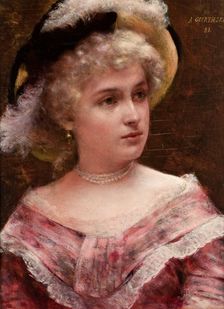 Rococo Lady, 1881. Creator: Aleksander Gierymski