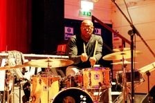 Rod Youngs, Byron Wallen 4 Corners, Battle Jazz Festival, Battle, East Sussex, July 2023. Creator: Brian O'Connor