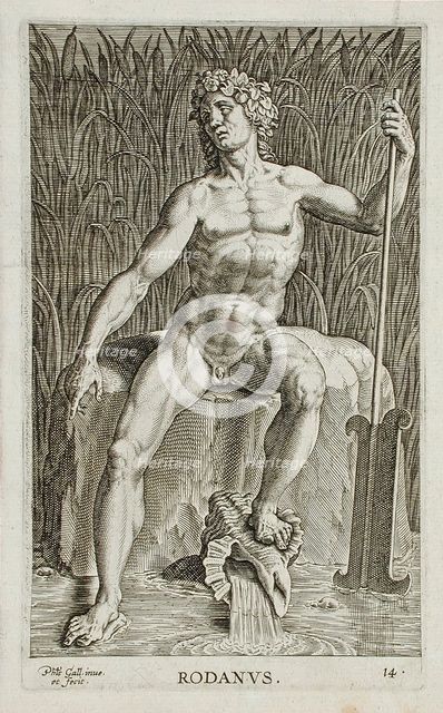 Rodanus, 1586. Creator: Philip Galle.