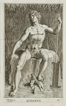 Rodanus, 1586. Creator: Philip Galle