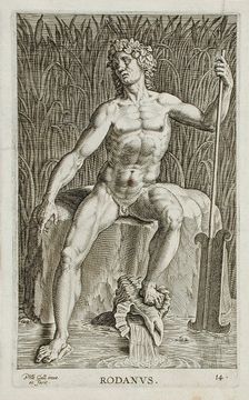 Rodanus, 1586. Creator: Philip Galle