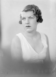 Rodgers, Helen P. - Portrait, 1933. Creator: Harris & Ewing