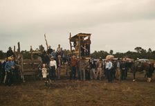Rodeo at the Pie Town, New Mexico Fair, 1940. Creator: Russell Lee