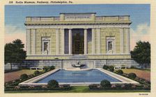 Rodin Museum, Benjamin Franklin Parkway, Philadelphia, Pennsylvania, USA, 1937