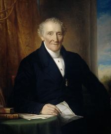 Rodolphe le Chevalier (1777-1865), Amsterdam Merchant and one of three Founders of the Holland Railr Creator: Jan Adam Kruseman