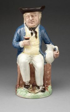 Rodney's Sailor Toby Jug, Staffordshire, 1780/90. Creator: Ralph Wood the Younger