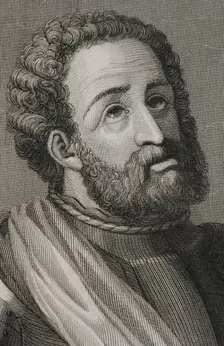 Rodrigo Díaz de Vivar, known as El Cid Campeador (c1043-1099), Castilian nobleman, knighted, 1853. Creator: Antonio Roca Sallent