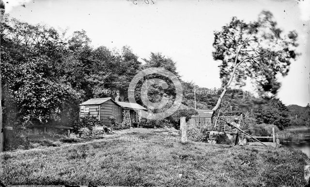 Roebuck Ferry House, Purley On Thames, Berkshire, c1860-c1922.  Artist: Henry Taunt