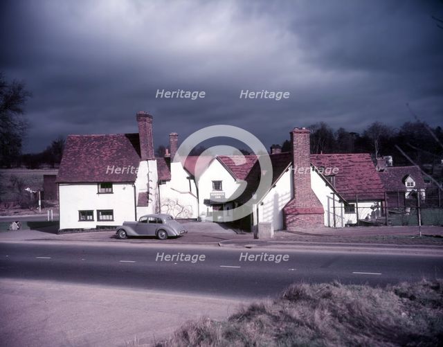 Roebuck Inn, Broadwater, Hertfordshire, c1955.  Creator: Arthur Charles Kirby Ware.