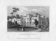 Roehampton Priory, Surrey, mid 19th century