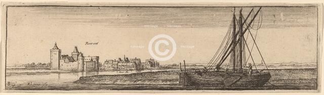 Roerort, c. 1632. Creator: Wenceslaus Hollar.