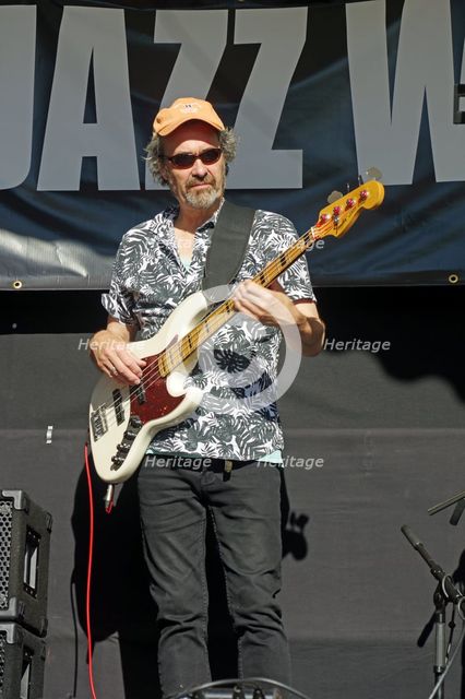 Roger Carey, Battle Jazz Weekend, Battle, East Sussex, 24 July 2022. Creator: Brian O'Connor.