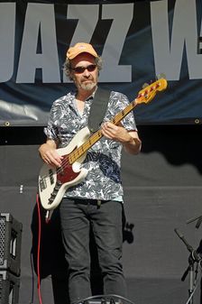 Roger Carey, Battle Jazz Weekend, Battle, East Sussex, 24 July 2022. Creator: Brian O'Connor