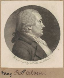 Roger Alden, 1798. Creator: Charles Balthazar Julien Févret de Saint-Mémin