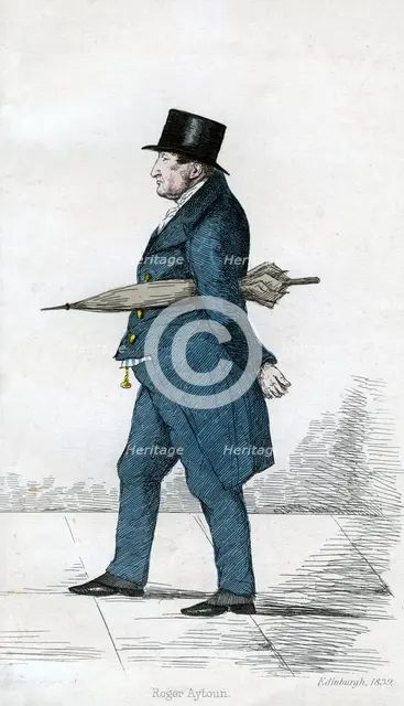 Roger Aytoun, 1839. Artist: Unknown