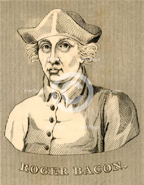 'Roger Bacon', (1219-1292), 1830. Creator: Unknown.