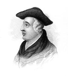 Roger Bacon, 13th century English Franciscan friar and philosopher, (c1850)